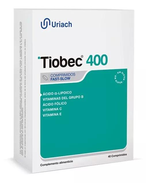 Tiobec Uriach 40 Comprimés