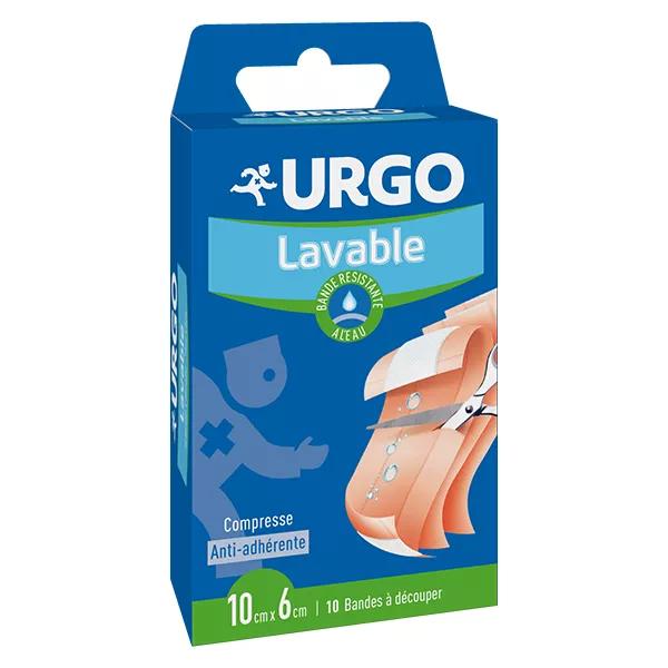 Urgo medicazioni lavabile strisce confezione da 10 x 6 cm 10