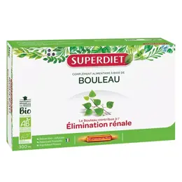 Superdiet Bouleau Bio 20 ampoules