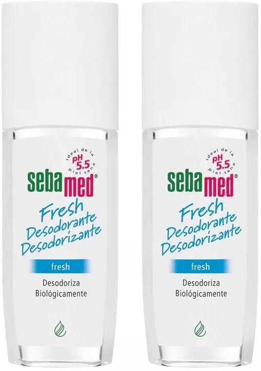 Sebamed Déodorant Frais Vaporisateur 2x75 ml