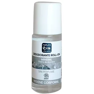 Naturabio Cosmetics Mineral Roll-On Deodorant Fragrance Free 50ml