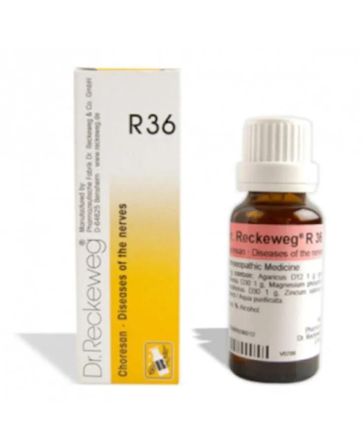 Dr. Reckeweg R36 Gocce Omeopatiche per Patologie Neurologiche 22 ml