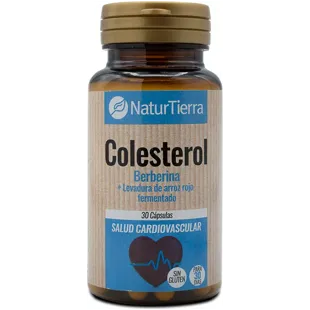 Naturtierra Cholesterol Berberine + Fermented Red Yeast Rice 30 Capsules
