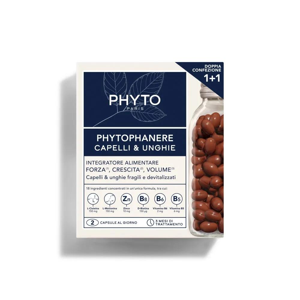 Phyto Phytophanere Integratore Alimentare Per Capelli e Unghie 180 Capsule