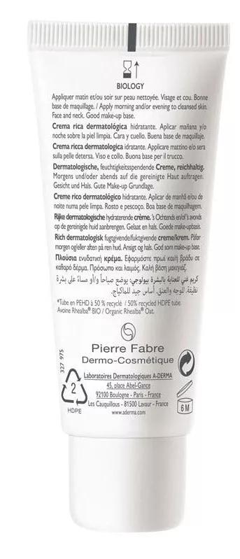 A-Derma Biology Crema Rica Hidratante 40 ml