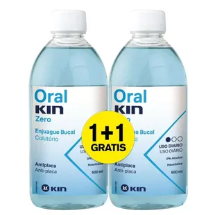 Kin OralZero Enjuague Bucal 2x250 ml