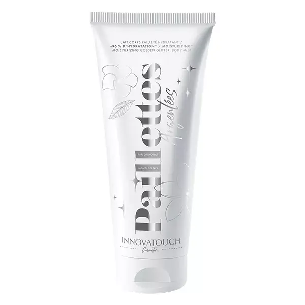 Innovatouch Lait Corps Paillettes Argentées Note Monoï 200ml