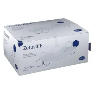 Hartmann Zetuvit-E Cerotto Assorbente Americano Non Sterile con Lato Idrofobo 15 x 20cm 50 unità