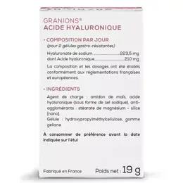 Granions Acide Hyaluronique 210mg 60 gélules