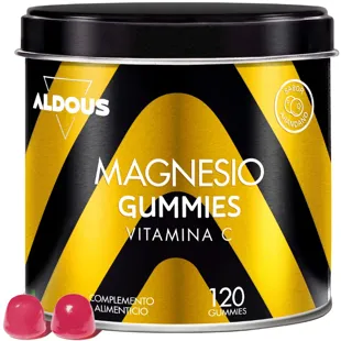 Citrato de Magnésio Aldous + Vitamina C 120 Gomas
