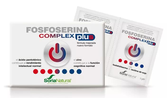 Fosfoserina Complex Soria Natural 18 Enveloppen