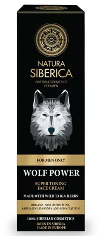 Natura Siberica Crema Hombre Supertonificante El Poder del Lobo 50 ml