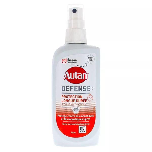 Repelente de mosquitos Autan Defense+ Protección duradera 100 ml