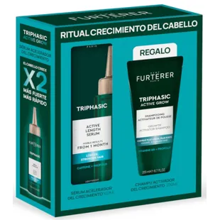 René Furterer Triphasic Active Grow Serum Growth Accelerator 100ml + Free Shampoo 200ml