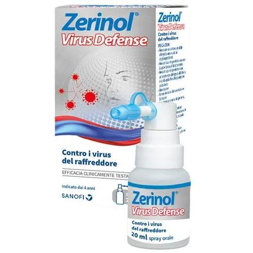 Zerinol Virus Defence Contro I Virus del Raffreddore Spray Orale 20 ml