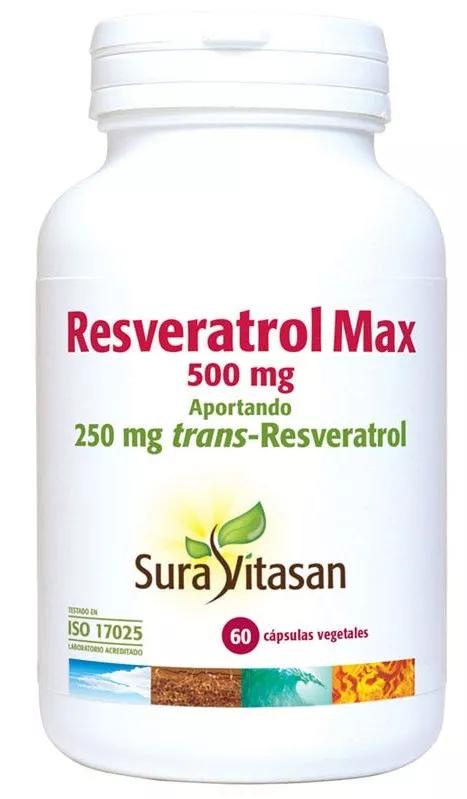 Sura Vitasan Resveratrol Max 60 Cápsulas