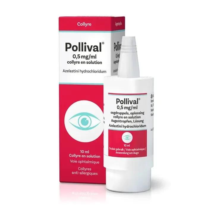 Pollival Collirio 0,5mg/ml Per il trattamento delle allergie oculari 10 ml