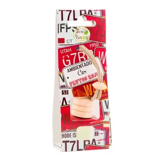 Eco Happy Red Fruit Car Air Freshener 6.2 ml