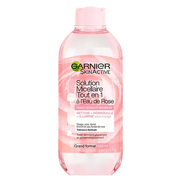 Garnier Bio Skinactive Solución Micelar de Agua de Rosa 400ml
