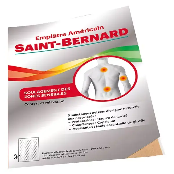 Emplatre Américain Saint-Bernard 190x300mm