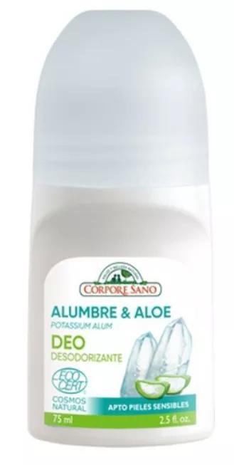Imagen de Corpore Sano Desodorante Roll-on Alumbre y Aloe 75 ml