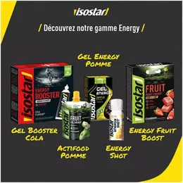 Isostar Energy Shot Protéiné Fraise & Grenadine 60ml