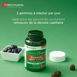 Forté Pharma Expert Anti Chute de cheveux & Beauté des cheveux 60 gummies