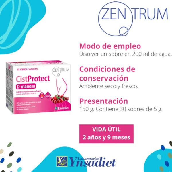Ynsadiet Zentrum CistProtect D-Mannosio 30 buste