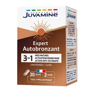 Juvamine Autobronzant Activateur Bonne Mine 60 capsule