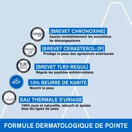 Uriage Crème Relipidante Anti-Irritations Nourrissante Corps 400ml