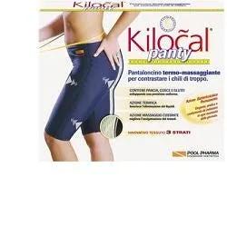 Kilokal Panty Pantal Pantalloncini Drenanti Blu Taglia XL