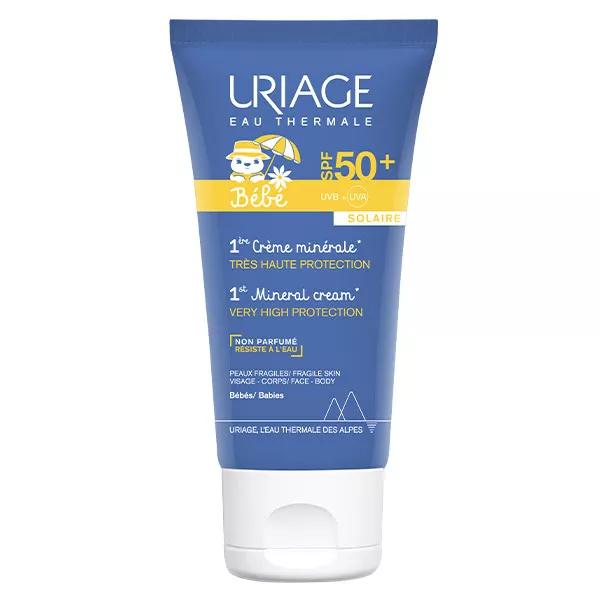 Uriage Bebé Primera Crema Mineral SPF50+ 50ml