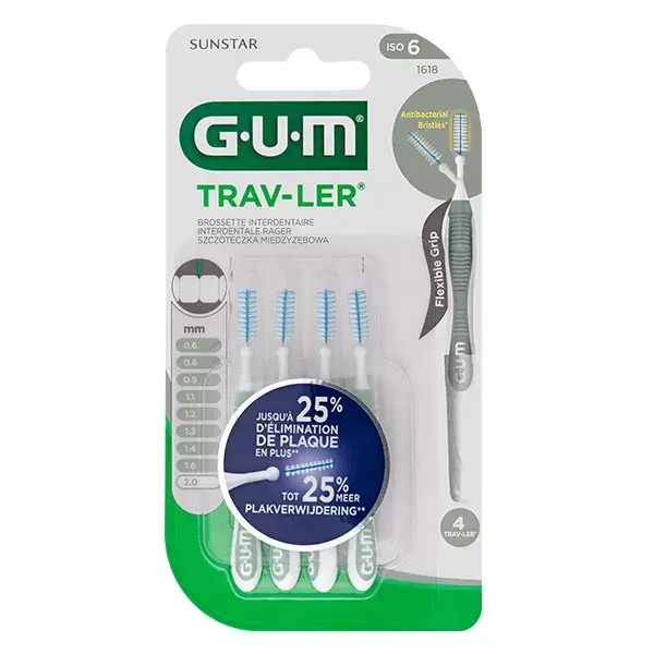 Gum brushes interdental Trav Ler 2 mm ref 1618