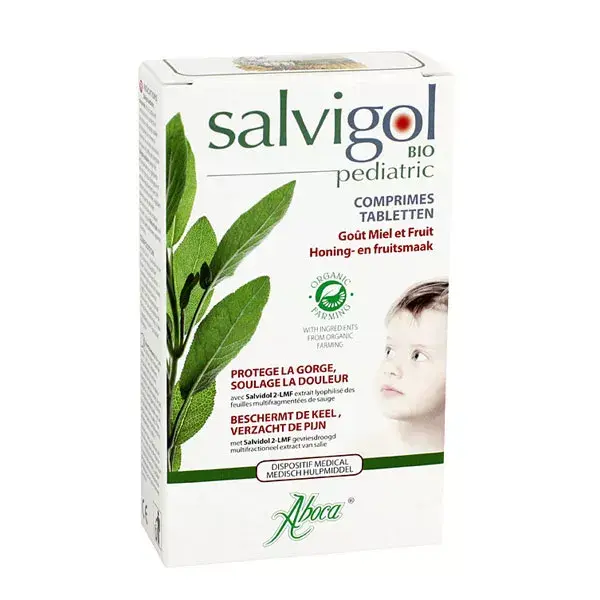 ABOCA Salvigol Bio pediátrico 30 tabletas