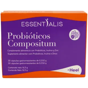 Essentialis Probiotics Compositum 30 magensaftresistente Kapseln