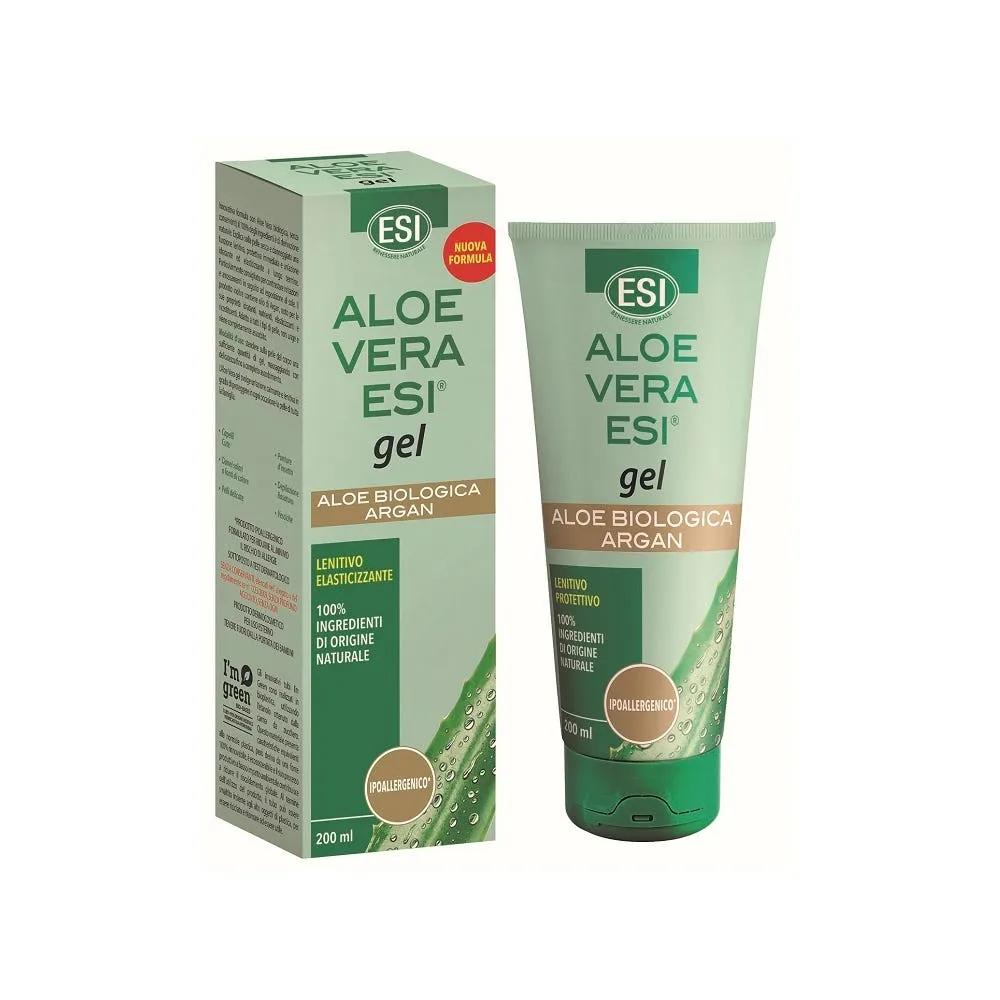 Esi Aloe Vera Gel con Olio di Argan Idratante e Nutriente 200 ml