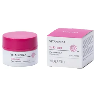 Bioearth Facial Cream Vitamin E and Q10 50 ml