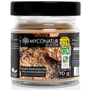 Myconatur Nuez Moscada Polvo Ecológica 70 gr