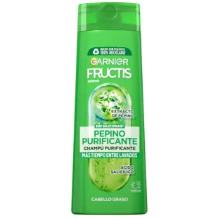 Garnier Fructis Pure Fresh Champú Pepino 360 ml