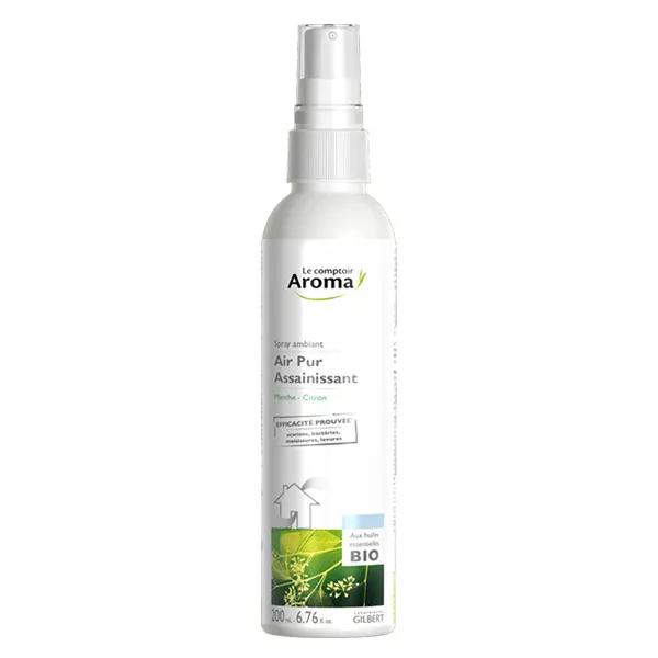 El Aroma aire puro ambiente aerosol contador desinfectante limón 200ml Menta