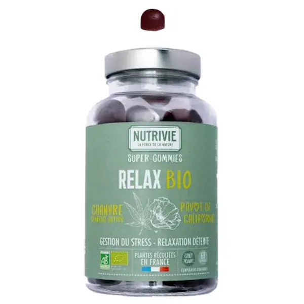 Nutrivie Super Gummies Anti-stress – 60 gummies