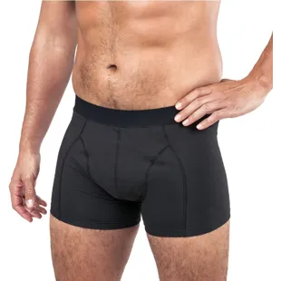 Lindor Men Boxer absorvente lavável para perda de urina tamanho M
