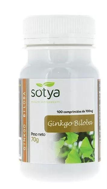 Sotya Ginkgo Biloba 700 mg 100 Comprimidos