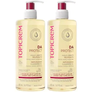 Topicrem DA Protect Replenishing Cleansing Oil 2x500 ml