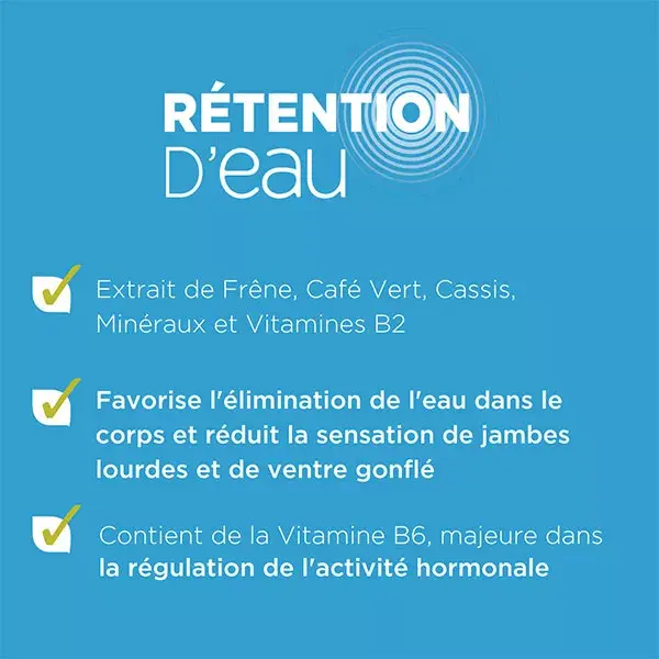 Forté Pharma Minceur Rétention d'Eau Draineur Elimination 56 comprimés
