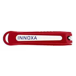 Innoxa Expert Accessoires Coupe-Ongles et Lime Carbone Rouge 9cm