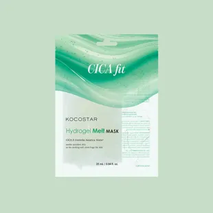 Kocostar CICA Fit Hydrogel Melt Facial Mask 25 ml