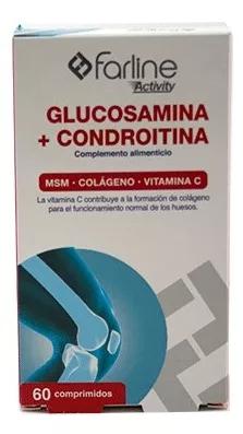 Farline Glucosamina + Condroitina 60 Comprimidos