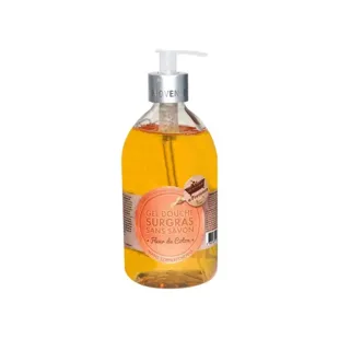 Les Petits Bains de Provence Gel Doccia Ultra-Ricco senza Sapone Fiore di Cotone 500ml