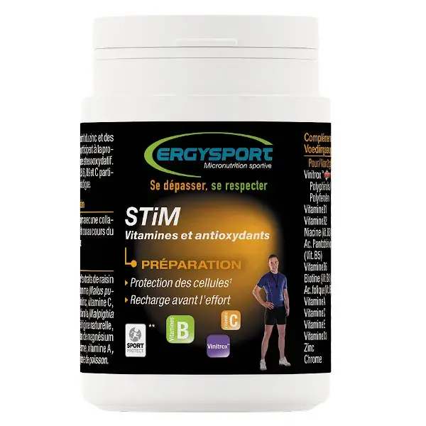 Nutergia  Ergysport Stim Q10 Multivitamines 11 Vitamines 60 gélules